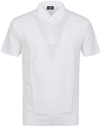 Barba Napoli Short Sleeve Polo Shirt - White