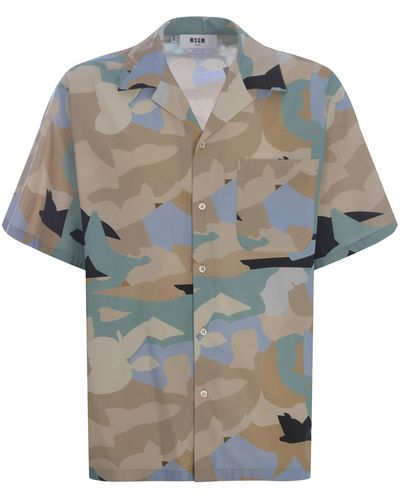 MSGM Shirts - Gray