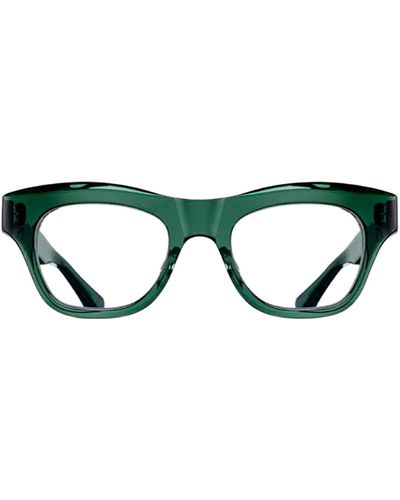 Matsuda M1027 - Bottle / Green Rx Glasses - Black