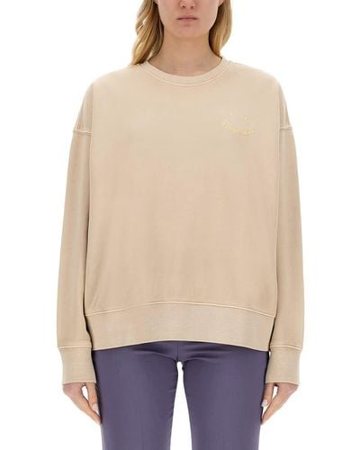 PS by Paul Smith Sweatshirt With Logo - Natural