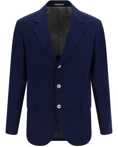 Brunello Cucinelli Blazer Jacket - Blue