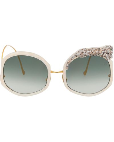 Gray Anna Karin Karlsson Sunglasses for Women | Lyst