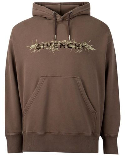 Givenchy Hoodies - Brown
