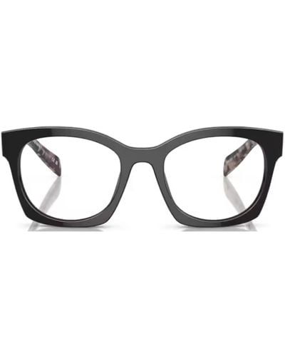Prada Pra05V Eyeglasses - Black