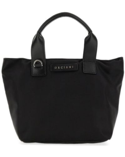 Orciani Smart Ecoline Handbag - Black