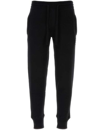 Dolce & Gabbana Wool Blend Joggers - Black