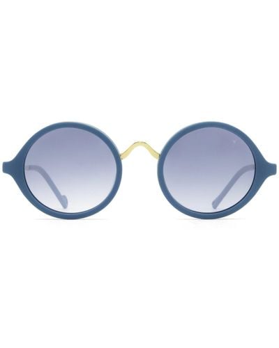 Eyepetizer Des Art Petrol Matt And Sunglasses - Blue