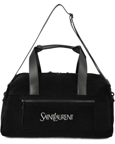 Saint Laurent Logo Duffel Bag - Black