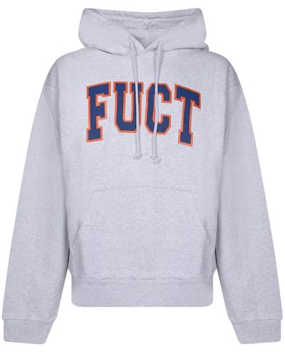 Fuct Logo Hoodie - Gray