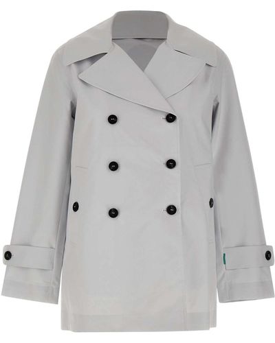 Save The Duck Grin18Sofi Trench Coat - Gray