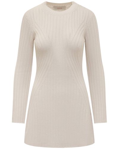 Jucca Knitted Dress - White