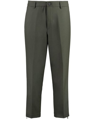 Versace Technical Fabric Trousers - Green