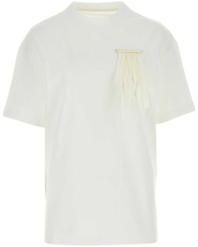 Jil Sander Cotton T-Shirt - White