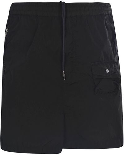 Moncler Genius baggy Zip Pocket Shorts - Black