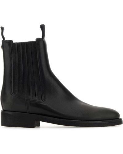 Golden Goose Charlie leather boots - Black