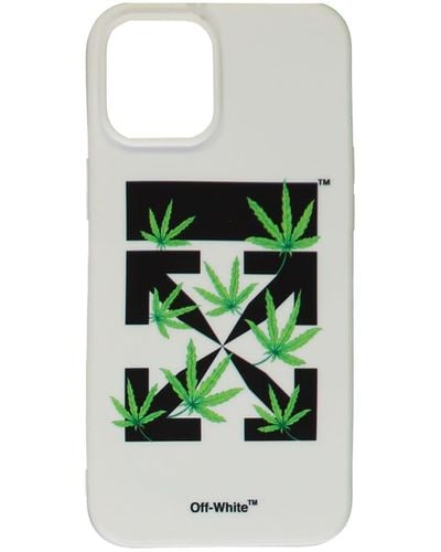 Off-White c/o Virgil Abloh Printed Iphone 12 Pro Max Case - White