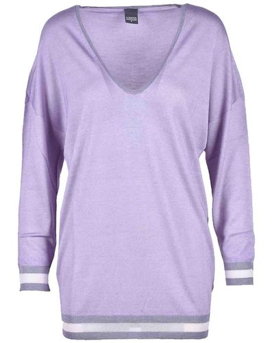 Lorena Antoniazzi S Sweater - Purple