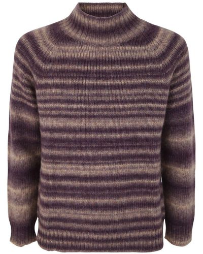 Lardini Knit Sweater - Purple