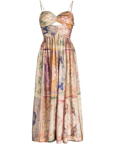 Zimmermann August Midi Dress - Multicolour