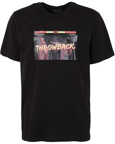 Throwback. Fighter T-Shirt - Black