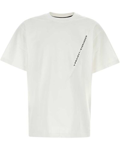 Y. Project Y Project T-Shirt - White