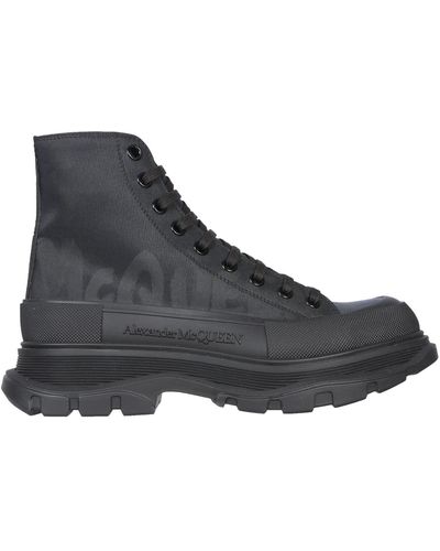 McQ Tread Slick Boots - Black