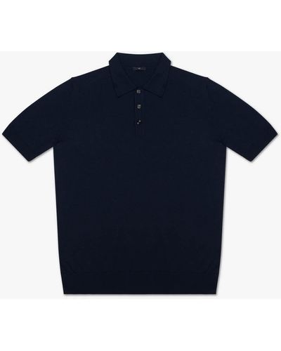 Larusmiani Polo Sea Island Polo Shirt - Blue