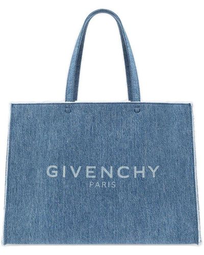 Givenchy G-Tote Large Shopping Bag - Blue