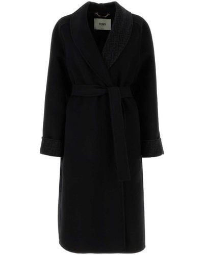 Fendi Cappotto - Black