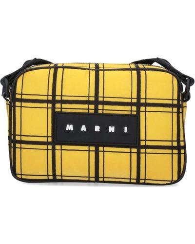 Marni 'puff' Camera Shoulder Bag - Yellow