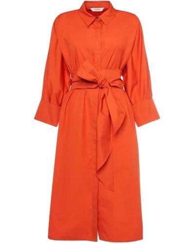 Max Mara Tabata Dress - Orange