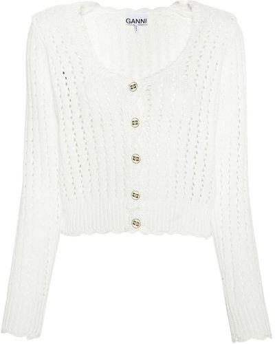 Ganni Sweater - White
