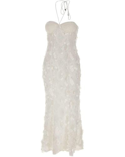 ROTATE BIRGER CHRISTENSEN Maxi Sequin Dress - White