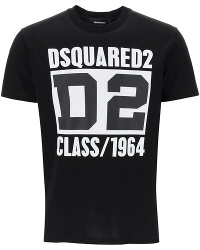 DSquared² 'd2 Class 1964' Cool Fit T Shirt - Black
