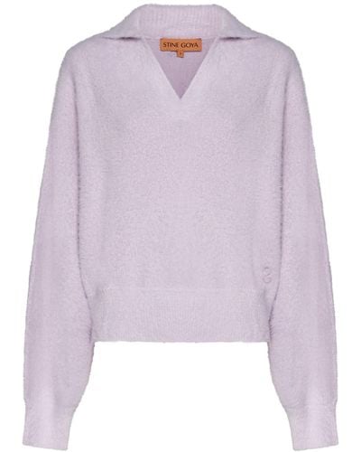 Stine Goya Sweaters - Purple