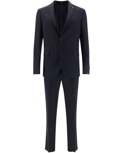 Tagliatore 0205 Complete Suit - Blue