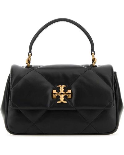 Tory Burch Leather Kira Handbag - Black