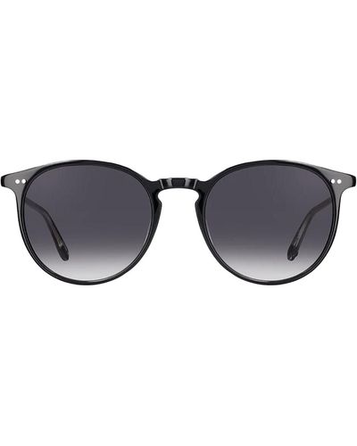 Garrett Leight Morningside Sun Black Sunglasses - Grey