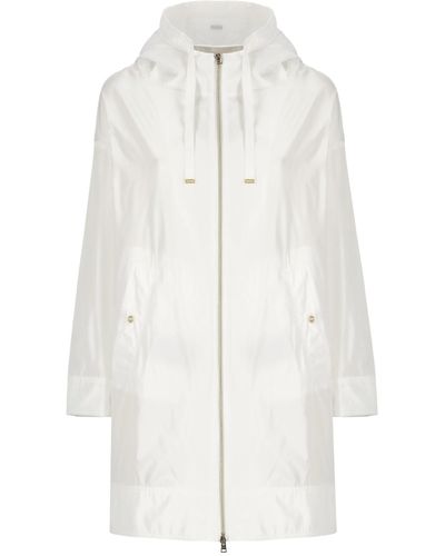 Herno New Techno Waterproof Jacket - White
