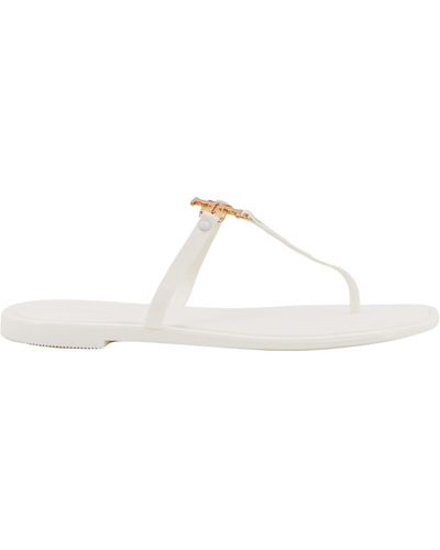 Tory Burch Roxanne Jelly Sandals - White