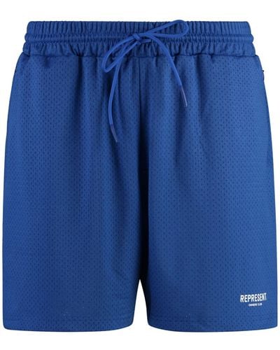 Represent Nylon Bermuda Shorts - Blue