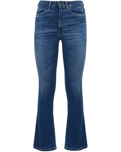 Dondup Mandy Super Skinny Cropped Jeans - Blue
