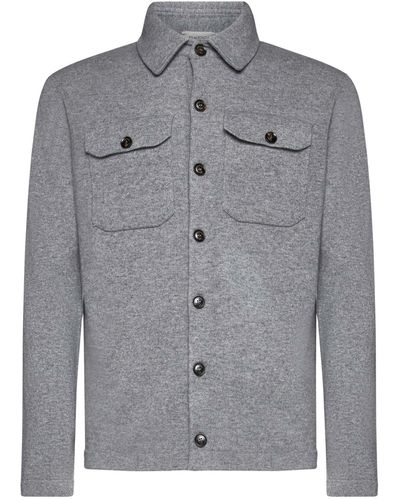 Piacenza Cashmere Shirt - Gray