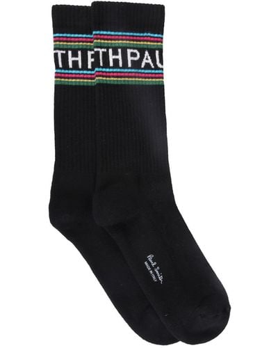 PS by Paul Smith Socks With Logo - Black