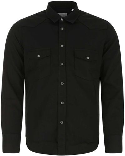 PT01 Black Denim Shirt