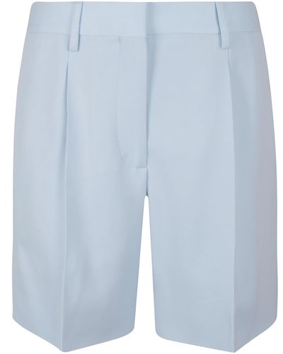 Burberry Concealed Shorts - Blue
