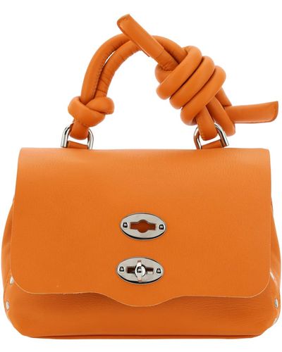 Zanellato Postina Piuma Handbag - Orange