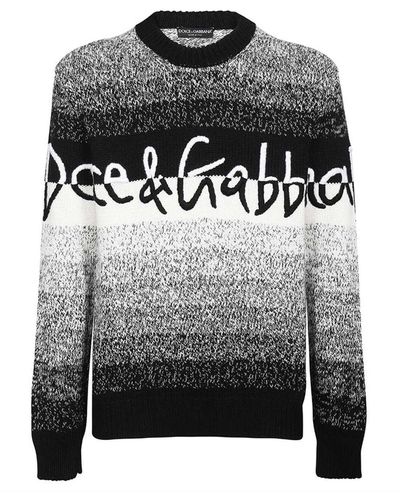 Dolce & Gabbana Logo Sweater - Gray