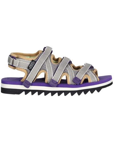 Suicoke Zip-Ab Sandals - Metallic