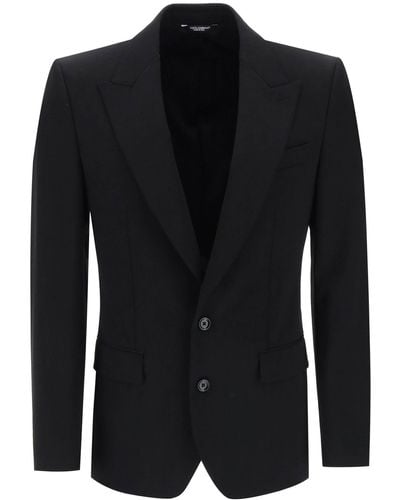 Dolce & Gabbana Sicilia Fit Tailoring Jacket - Black